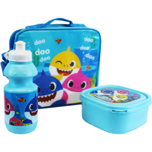 Baby Shark Kids Character 3pcs Lunch Bag Set