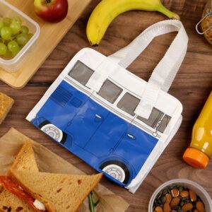 VW Dark Blue RPET Recycled Plastic Bottles Reusable Lunch Bag