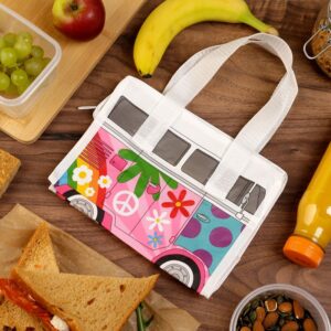 VW Summer Love RPET Recycled Plastic Bottles Reusable Lunch Bag