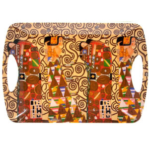 Patchwork Gustov Klimt Design Melamine Large Serving Tray