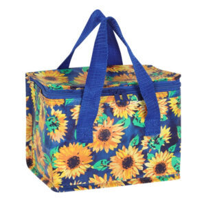 Sunflowers Blue Something Different Collection Cool Bags Lunch Bag