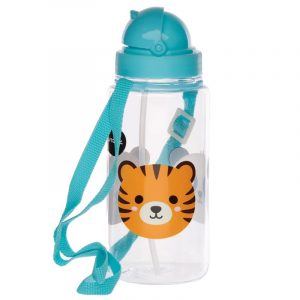 Children's Reusable Water Bottle with Flip Straw - Adoramals