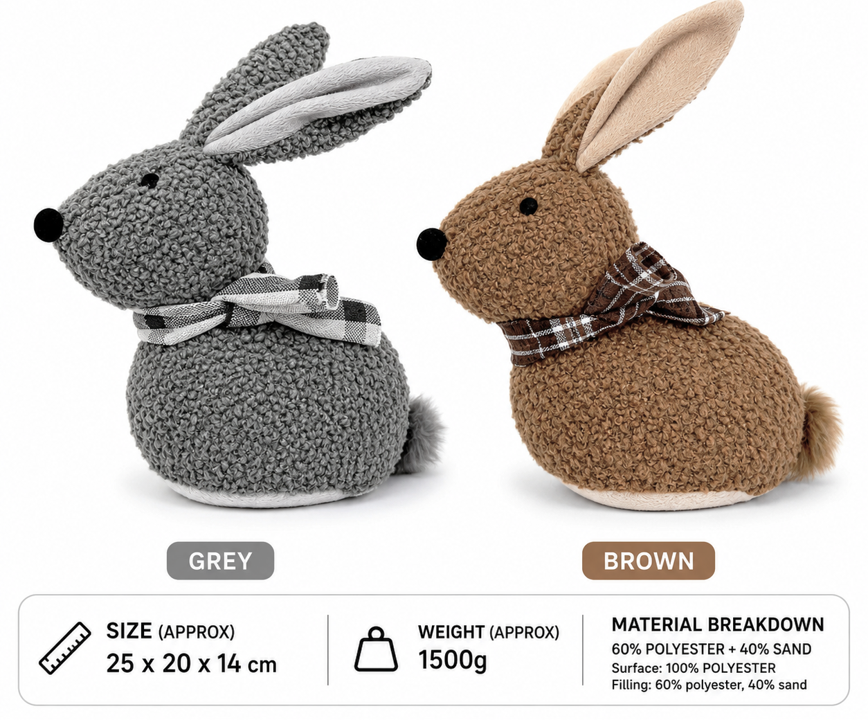 doorstoprabbitscarfboth - Butterflygifts Ltd