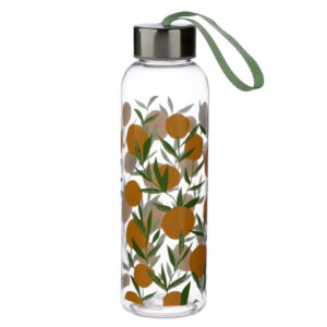 Oranges Puckator Kids Water Bottle Metal Lid