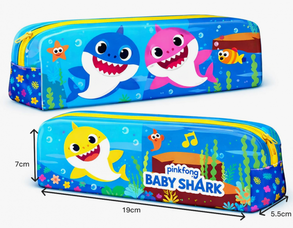pencilcasebabyshark1 - Butterflygifts Ltd