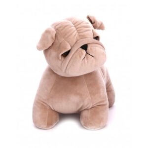 Pug Design Novelty Doorstop Beige