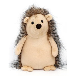 Rustic Hedgehog Design Novelty Doorstop Beige