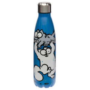 Reusable Stainless Steel Hot & Cold Thermal Insulated Drinks Bottle - Simon's Cattitude