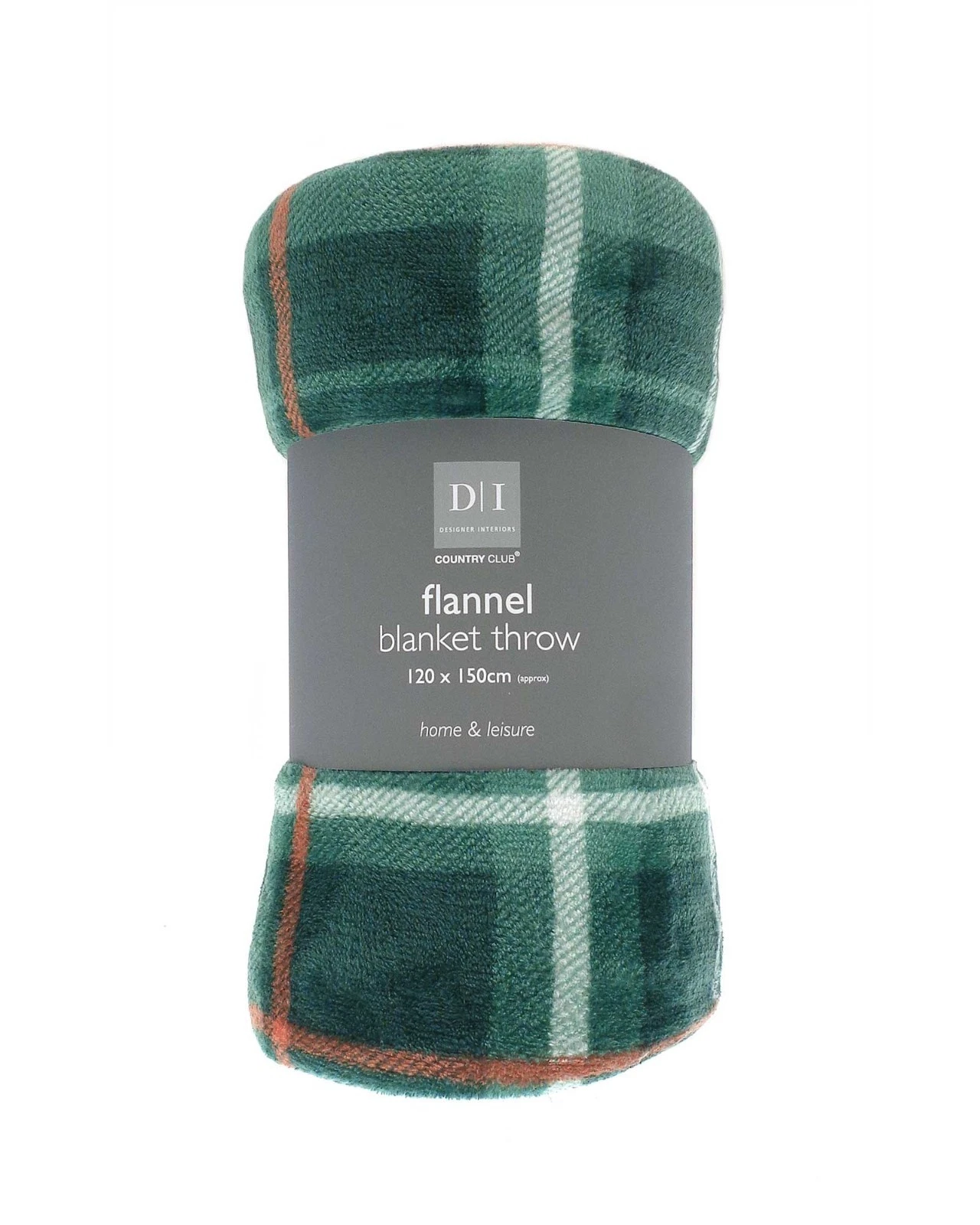 blanketgreenplushtartan - Butterflygifts Ltd