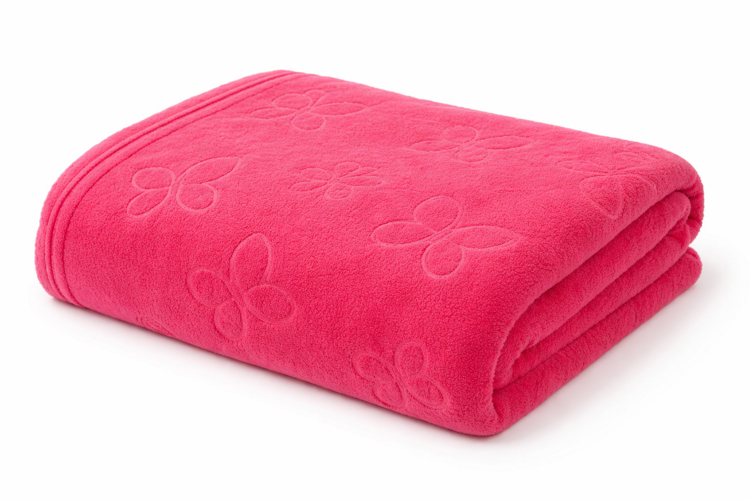 blanketpinkbutterflyfolded - Butterflygifts Ltd