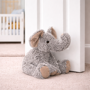 Elephant Fluffy Novelty Weighted Doorstop