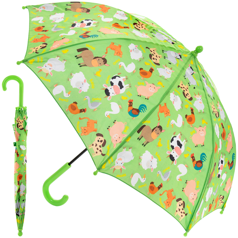 Buy Farm Animals Design Kids Umbrella Online UK | Butterfly Gifts