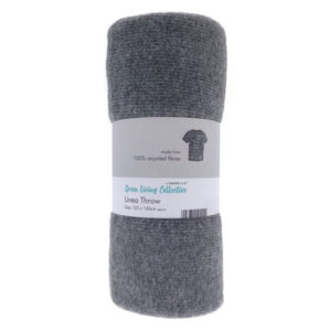 Country Club Linea Fleece Throw Grey