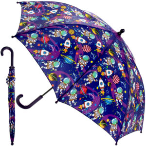Space Rocket LP Design Kids Umbrella