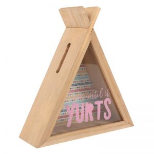 Save Until It Yurts Designer Money Box