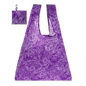 Foldable Shopper Bag Bohemia Violet