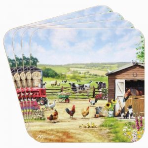 Farmhouse Coasters Set Of 4