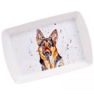 Man's Best Friend Collection Melamine Small Tray - German Shepherd