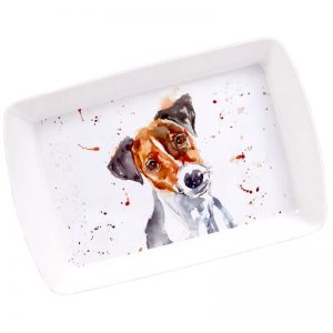 Man’s Best Friend Collection Jack Russell Melamine Small Tray