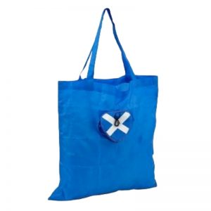 Foldable Shopper Bag Scotland Heart