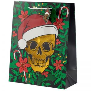 Skulls Festive Gift Bag - Medium