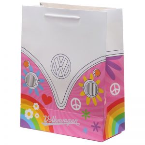 VW Pink Novelty Gift Bag - Medium