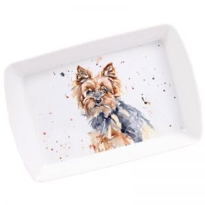 Man's Best Friend Collection Melamine Small Tray - Yorkshire Terrier