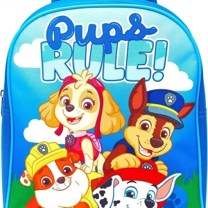 PAW PATROL PUPS RULE Kids Children's Backpack School Bag Rucksack 2660