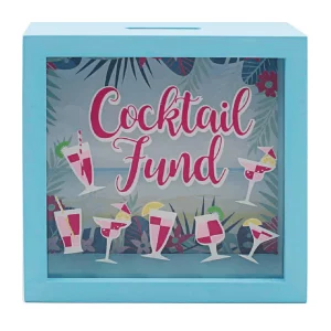 Cocktail Fund Novelty Money Box