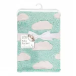 babyblanketflffyteal - Butterflygifts Ltd