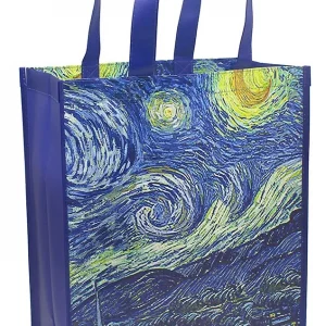 Starry Nights Vincent Van Gogh Tote Shopping Reusable Bag
