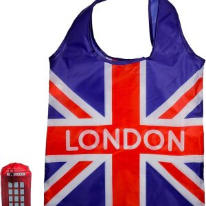 Foldable Shopping Bag Red Telephone Box