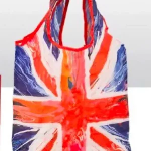 Foldable Shopping bag Union Jack Paint
