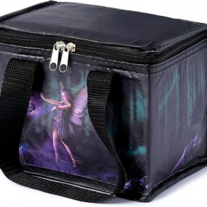 Natasha Faulkner Dark Fairy Design- Insulated Lunch Bag - Lunch Box Bag for Work & School Beach Picnic Accessories