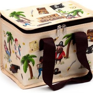 Jolly Rogers Pirate -- Insulated Lunch Bag- Lunch Box Bag for Work & School - Beach Picnic Accessories