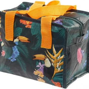 Toucan Party Zip Up Lunch Bag NON INSULATED