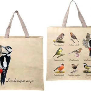 Bird Life Variety Reusable tote Shopping Bag