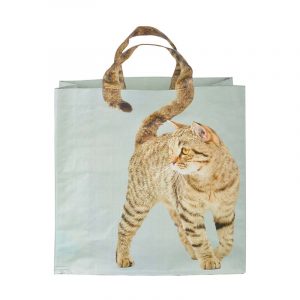 Tiger Cat Reusable Tote Shopping bag