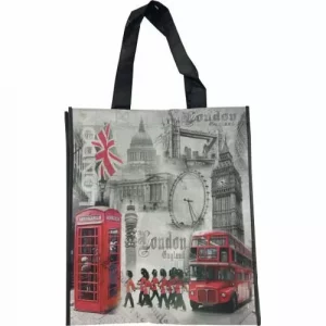 London Phone Box Reusable Tote Shopping Bag