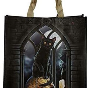 Lisa Parker Black Cat Reusable Tote Shopping Bag