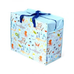 Mariniverse Zip Up Laundry Storage Bag, Room Tidy, Bedding Blanket Storage, Toy Storage, Multi Purpose Storage Bag.