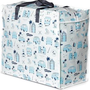 Volkswagen VW T1 Camper Bus Explore More Zip Up Laundry Storage Bags