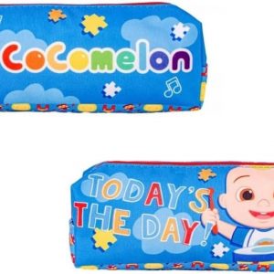 CoComelon Pencil Case Rectangular Zipped Pen Case Kids Carrier